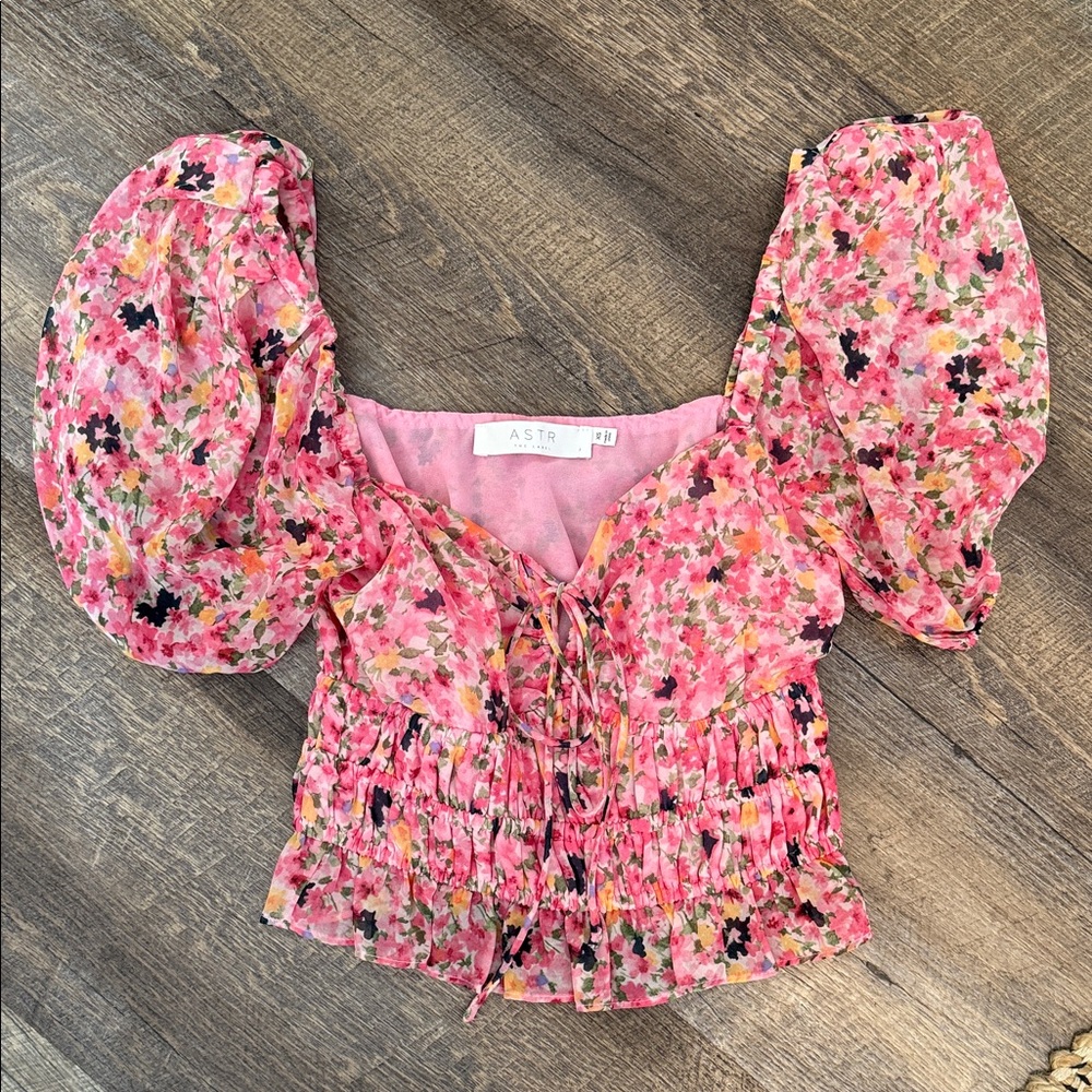 Astr Floral Blouse